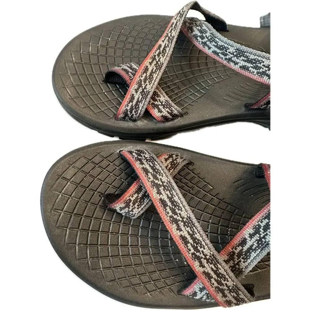 Men’s Chaco Z/1 Classic Black Gray Adjustable Sandals Size 13